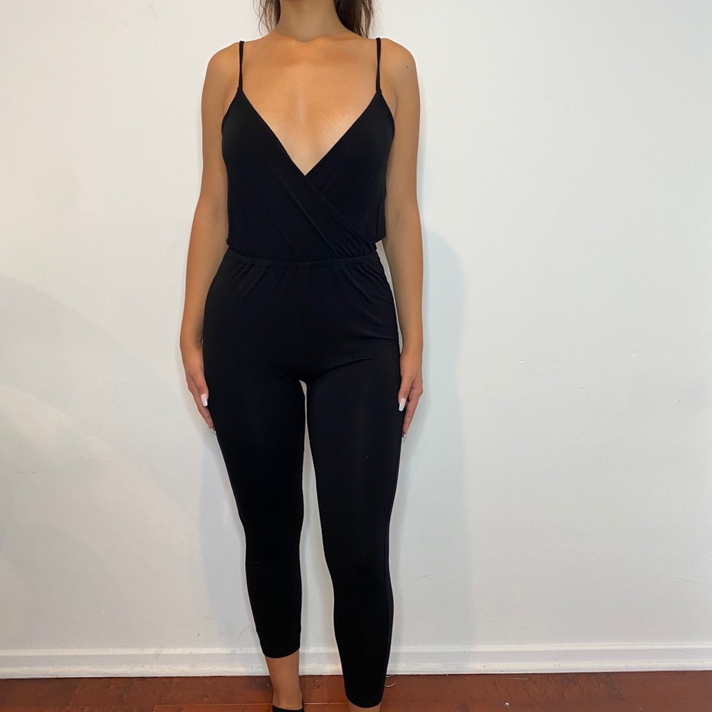 Black jumpsuit